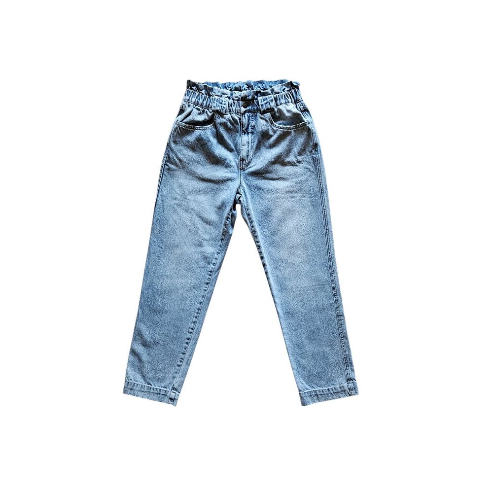 PISTOLA Dakota Off Duty High Rise Paperbag Denim Jeans - Women's Small